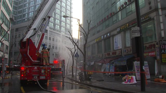 고양 복합상가건물 화재...1명 사망·2명 부상 / YTN