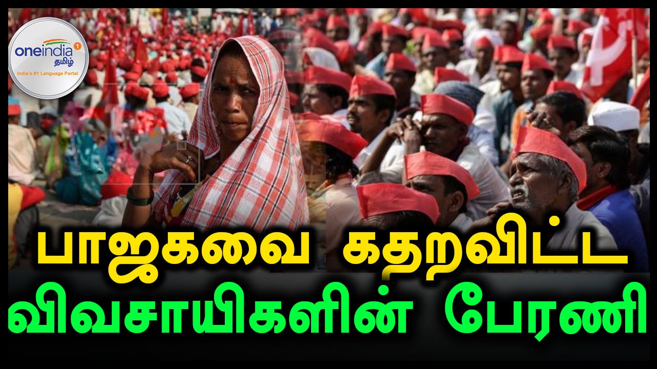 இந்தியாவையே அதிர வைத்த விவசாயிகளின் பேரணி- வீடியோ