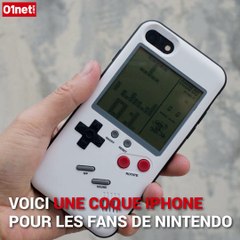 Cette coque transforme votre iPhone en Game Boy... ou presque