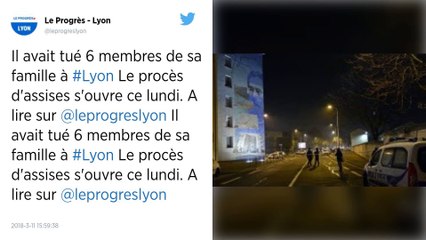 Lyon. Un père aux assises pour avoir tué six membres de sa famille.