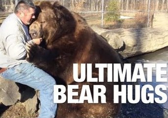 Man and 10-Foot Bear Share Extremely Close Bond