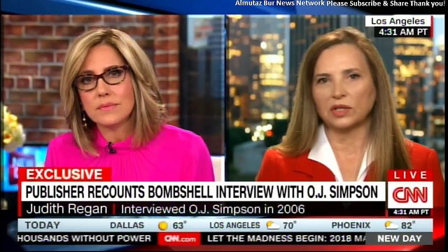 EXCLUSIVE: Publisher Recounts Bombshell Interview with O.J. Simpson. #OJSimpson #Justice #Interview #CNN #FoxNews @JudithRegan