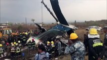 Kathmandu plane crash leaves dozens dead