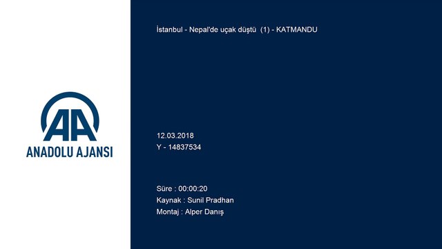 Nepal'de uçak düştü (1) - KATMANDU