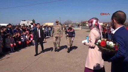 Şanlıurfa Siverek'te Öğrencilerin Asker Sevgisi