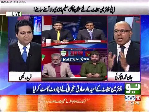 JUI-F will not vote for PMLN's Candidate for Senate Chairman. Jan Achakzai reveals
