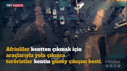 YPG/PKK sivillerin Afrin'den çıkışına izin vermiyor