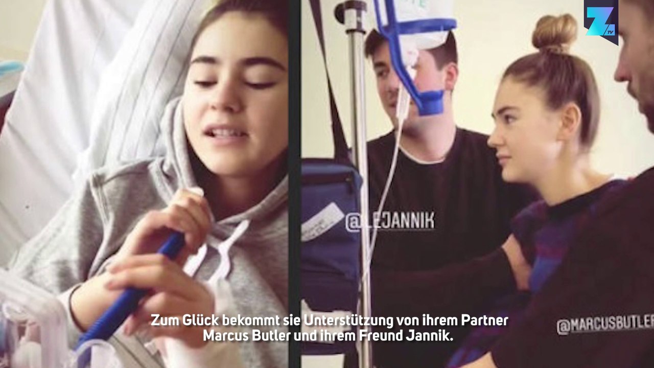 Not-OP: Stefanie Giesinger auf Hilfe angewiesen