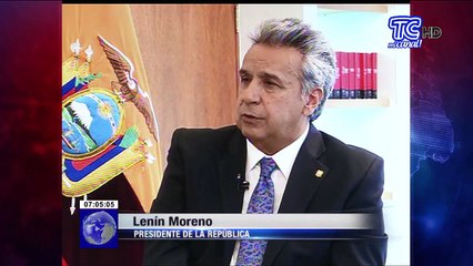 Presidente Moreno en entrevista a CNN habló sobre la situación del país
