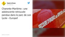 Charente-Maritime. Une adolescente de 17 ans se suicide dans son lycée.