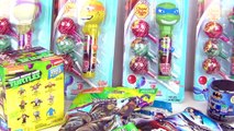 Teenage Mutant Ninja Turtles (TMNT) Lolli Pop Ups with Superhero Toy Surprises