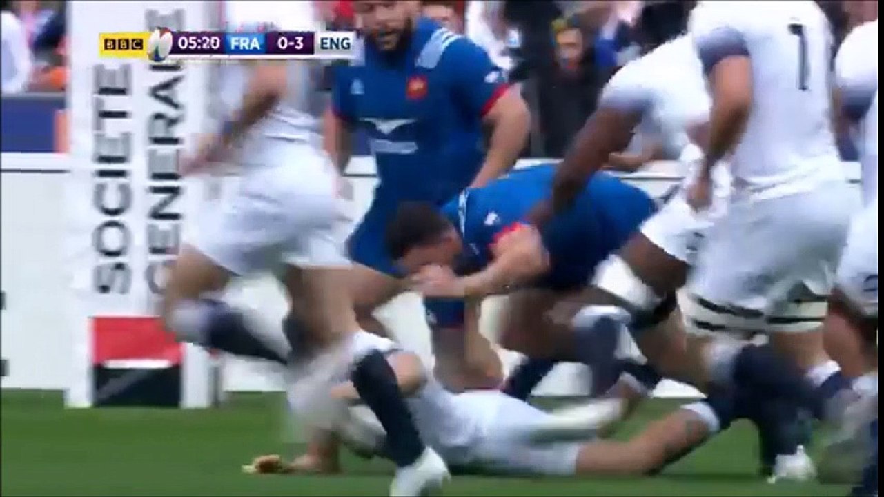 La belle performance de Rémy Grosso face à l'Angleterre