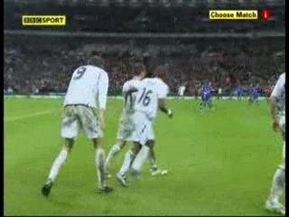 England vs Croatia [Crouch Goal]