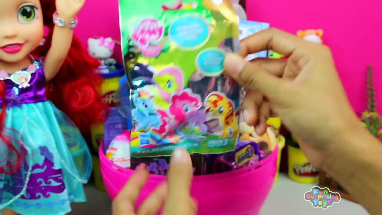 Disney Princess: GIANT Toddler Ariel Surprise Egg Play Doh