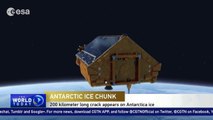 Trillion-ton iceberg seems to break off Antarctica