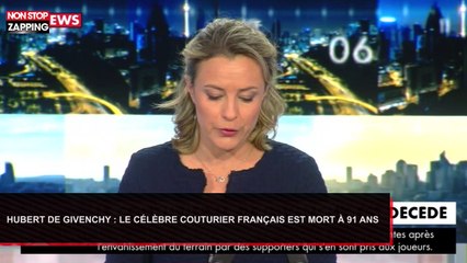 Hubert de Givenchy : Le célèbre couturier français est mort à 91 ans (Vidéo)