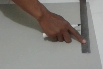 tutorial pola kaos XL