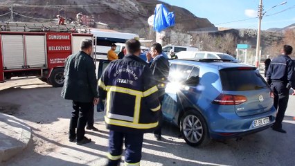 Otomobil ile motosiklet çarpıştı: 2 yaralı - GÜMÜŞHANE