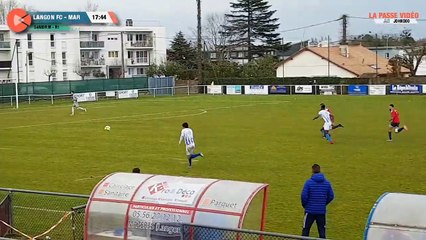 Football Régional 1 : Langon - Marmande (10 mars 2018)