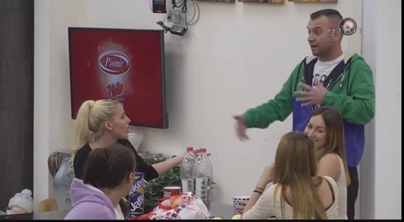 Zadruga - Svađa Milana i Sare (2.deo) - 11.03.2018.