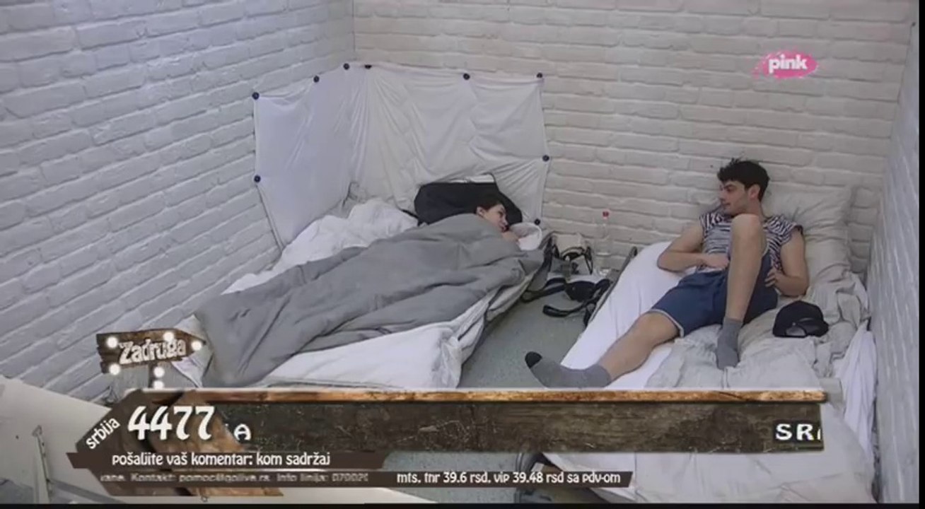 Zadruga - Toma i Mina zajedno u izolaciji - 11.03.2018.