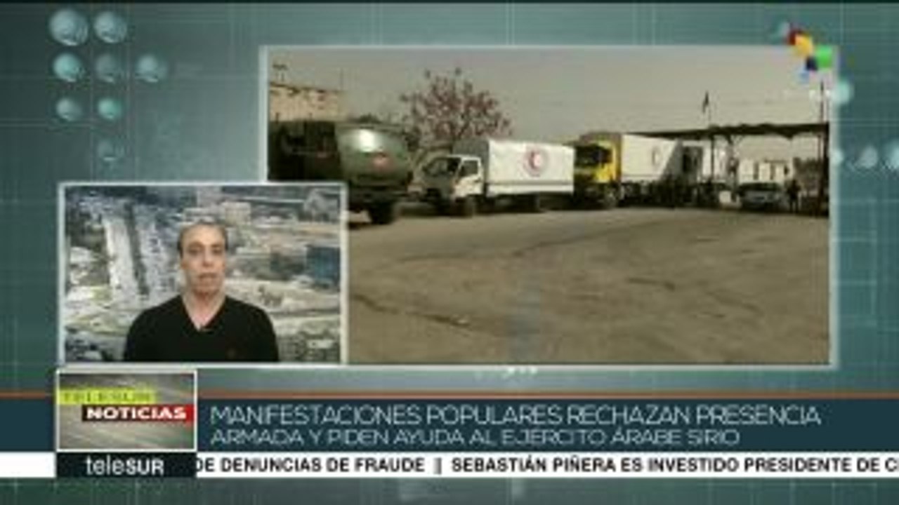 Avanza ejército árabe sirio contra extremistas de Ghoutta Oriental