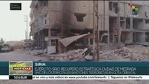 Ejército sirio recupera la ciudad de Mesraba en Guta Oriental