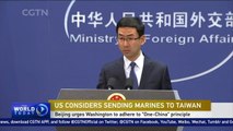 Beijing urges Washington to adhere to one-China principle