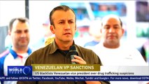 US blacklists Venezuelan vice president over drug trafficking suspicions