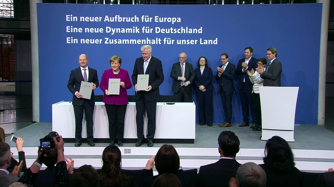 Die GroKo ist besiegelt - und verspricht Wohlstand für alle