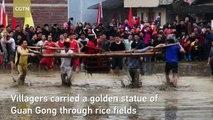 China villages usher in spring, honour Guan Gong in Fujian Province