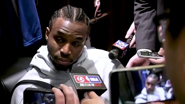 Andrew Wiggins Postgame Interview - Timberwolves vs GS Warriors