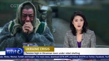 Rebel shelling continues in eastern Ukraine