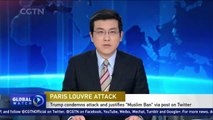 Trump condemns Paris Louvre attack and justifies 