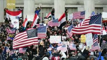 Yemenis and Muslim Americans pray, protest against Trump travel ban
