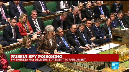 Russia Spy poisoning: PM Theresa May delivers statement to Parliament