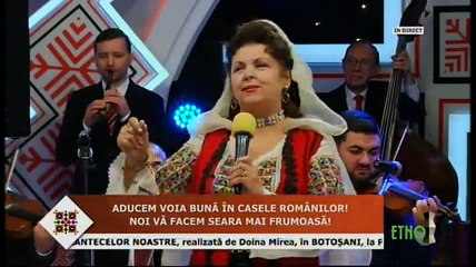 Maria Stanescu - Cant-un pasarel in codru (Seara buna, dragi romani! - ETNO TV - 28.02.2018)