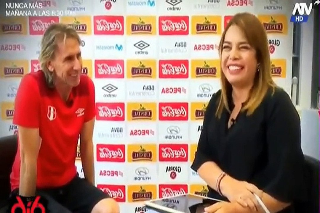 RICARDO GARECA DEJA CON LA BOCA ABIERTA A MILAGROS LEIVA AL HABLAR DE PIZARRO [VIDEO]