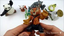 2008 KUNG FU PANDA MOVIE McDONALDS SET OF 8 HAPPY MEAL KIDS TOYS COLLECTION VIDEO REVIEW
