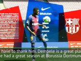 Coutinho praises Dembele growth at Barcelona