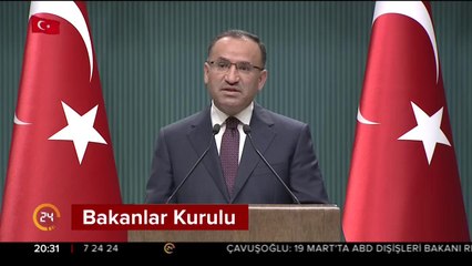 Bekir Bozdağ konuşuyor