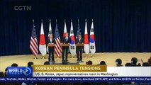US, S. Korea, Japan representatives meet in Washington on Korean Peninsula tension