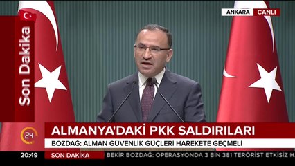 Bekir Bozdağ konuşuyor