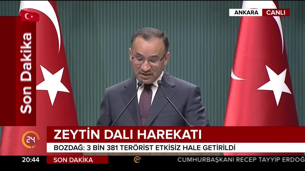Bekir Bozdağ konuşuyor