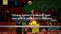 2016 in Review: Chinese women’s volleyball team spikes Olympic disappointment to seal glory
