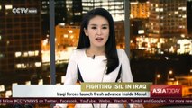 Iraqi forces launch fresh advance inside Mosul