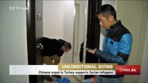 Unconditional support: Chinese expat in Turkey supports Syrian refugees