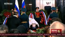 Putin attends memorial service for ambassador Andrey Karlov
