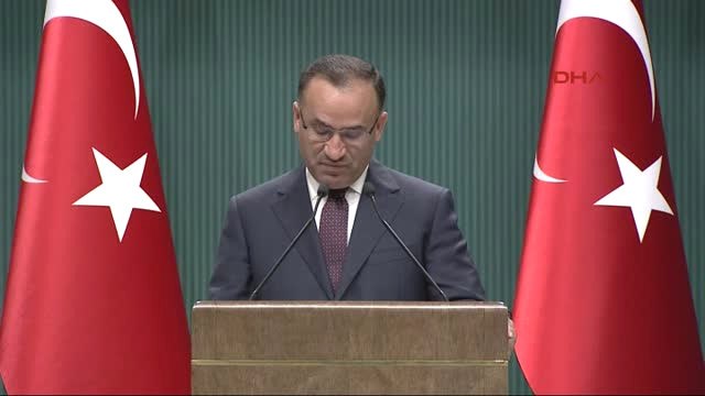 Bakanlar Kurulu Toplantısı Sonrası Hükümet Sözcüsü Bekir Bozdağ Açıklama Yaptı