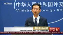 China urges South Korea to stop THAAD deployment